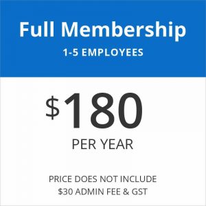 FULL MEMBERSHIP 1-5 Employees